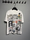 SAINT Global All-Over Collage Graphic T-Shirt ¡ª front