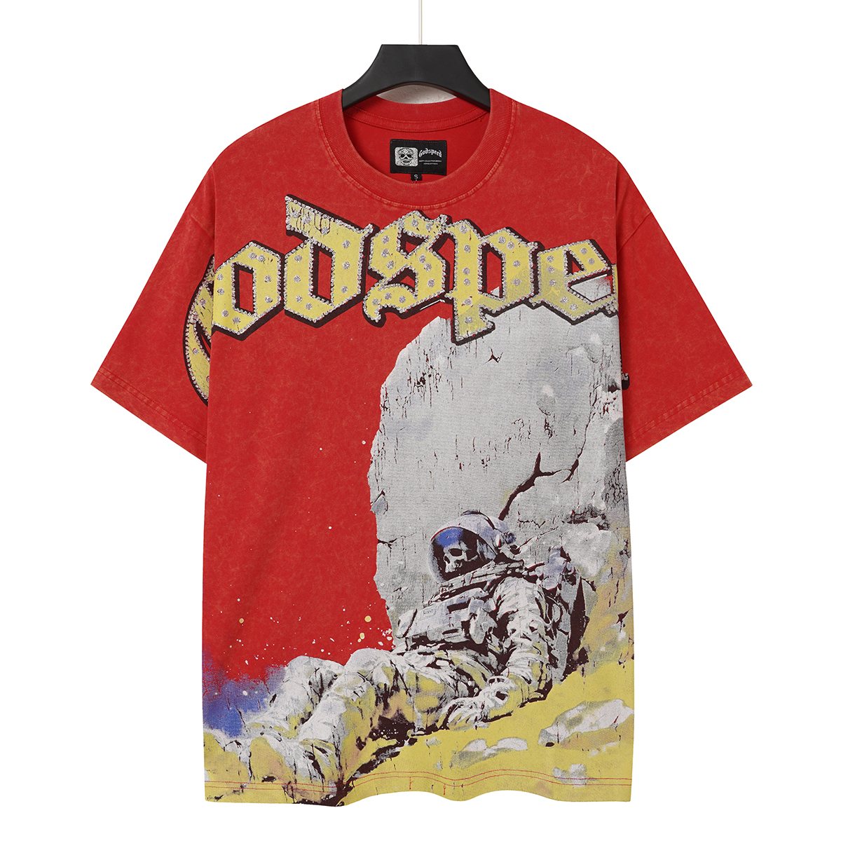 Godspeed Astronaut Graphic T-Shirt ¡ª front