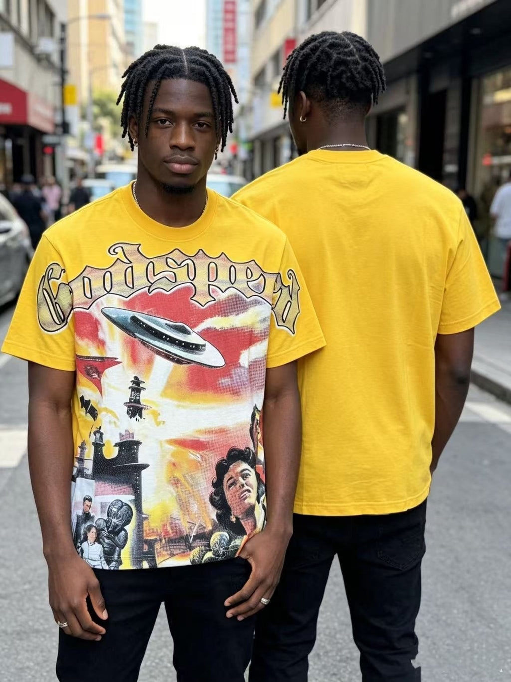 Godspeed Rock Graphic Short-Sleeve T-Shirt ¡ª context