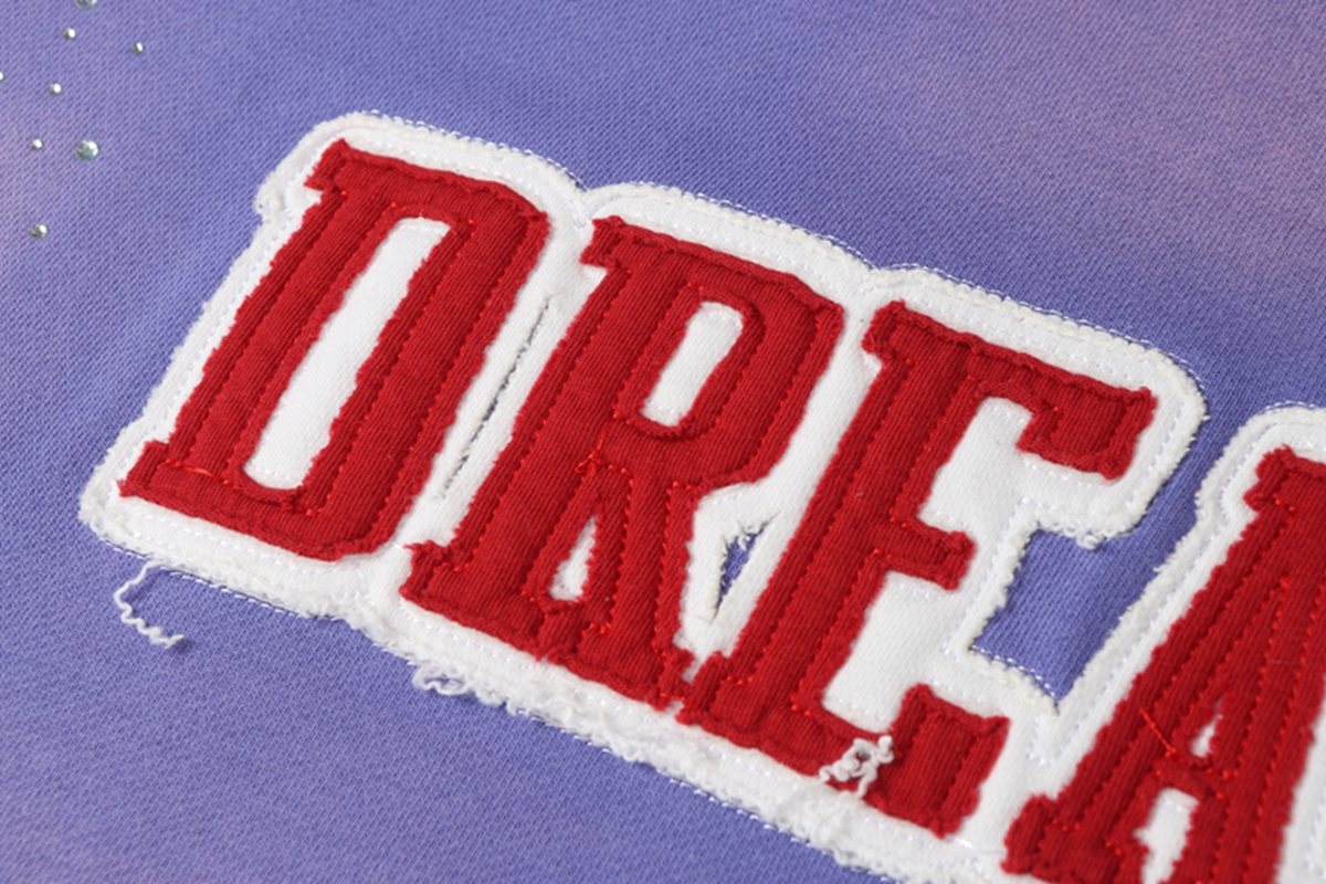 VALLEY Dreams Rhinestone Zip Hoodie ¡ª detail