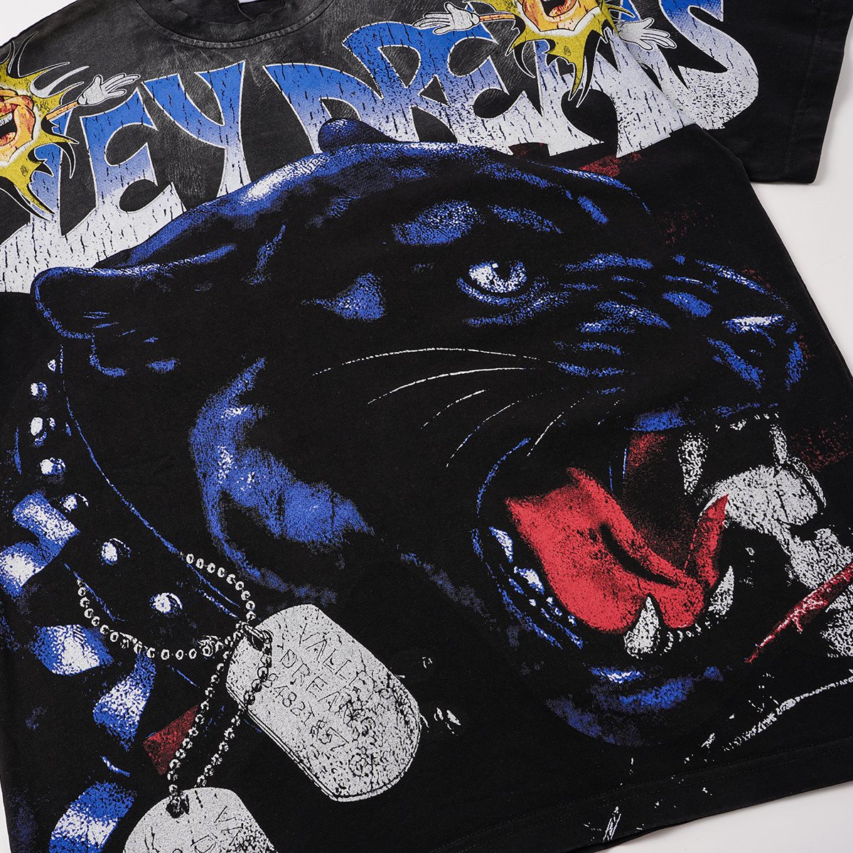 VALLEY Dreams Panther Graphic T-Shirt ¡ª detail