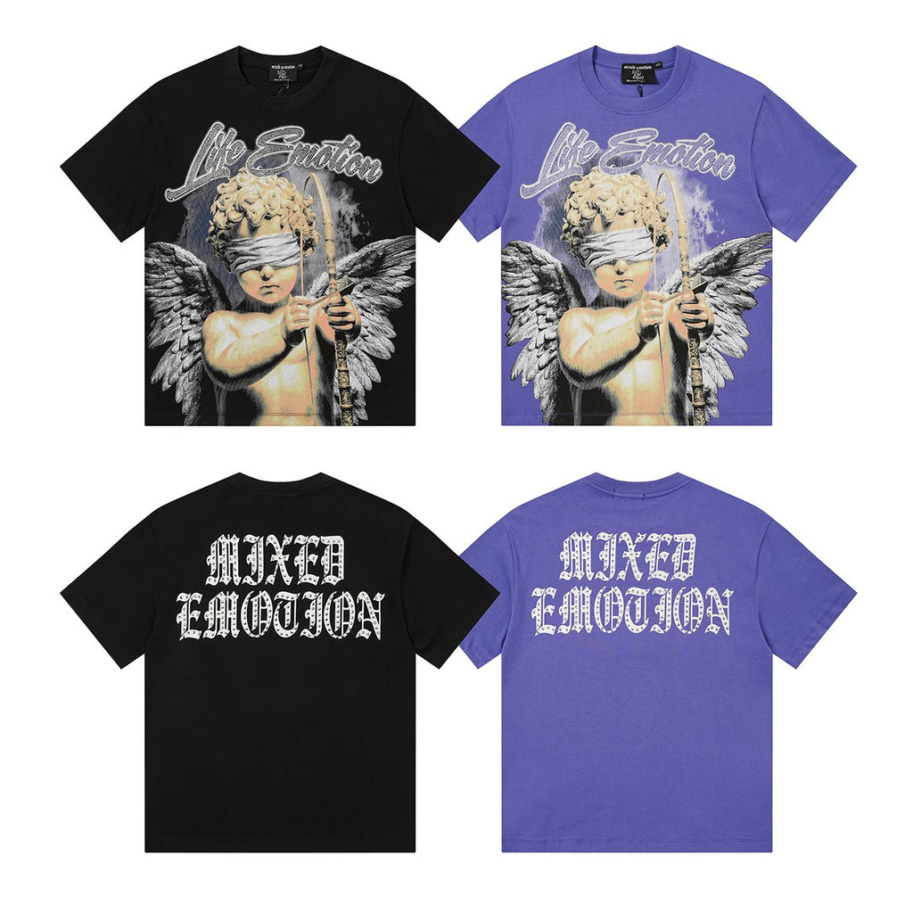 MIXED EMOTION Angel Graphic Short-Sleeve T-Shirt ¡ª comparison
