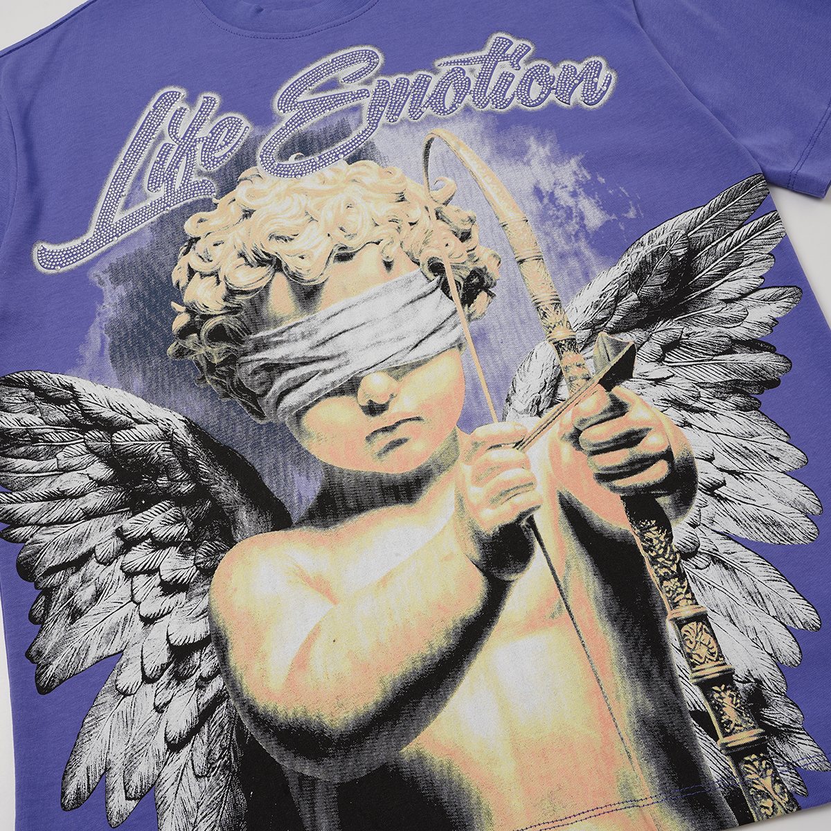 MIXED EMOTION Angel Graphic Short-Sleeve T-Shirt ¡ª detail