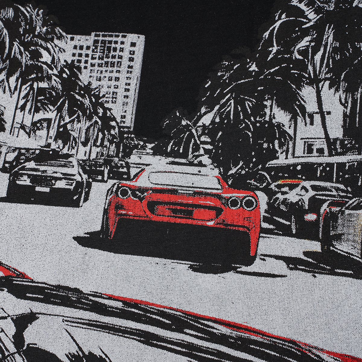 Godspeed Car Key Graphic T-Shirt ¡ª detail