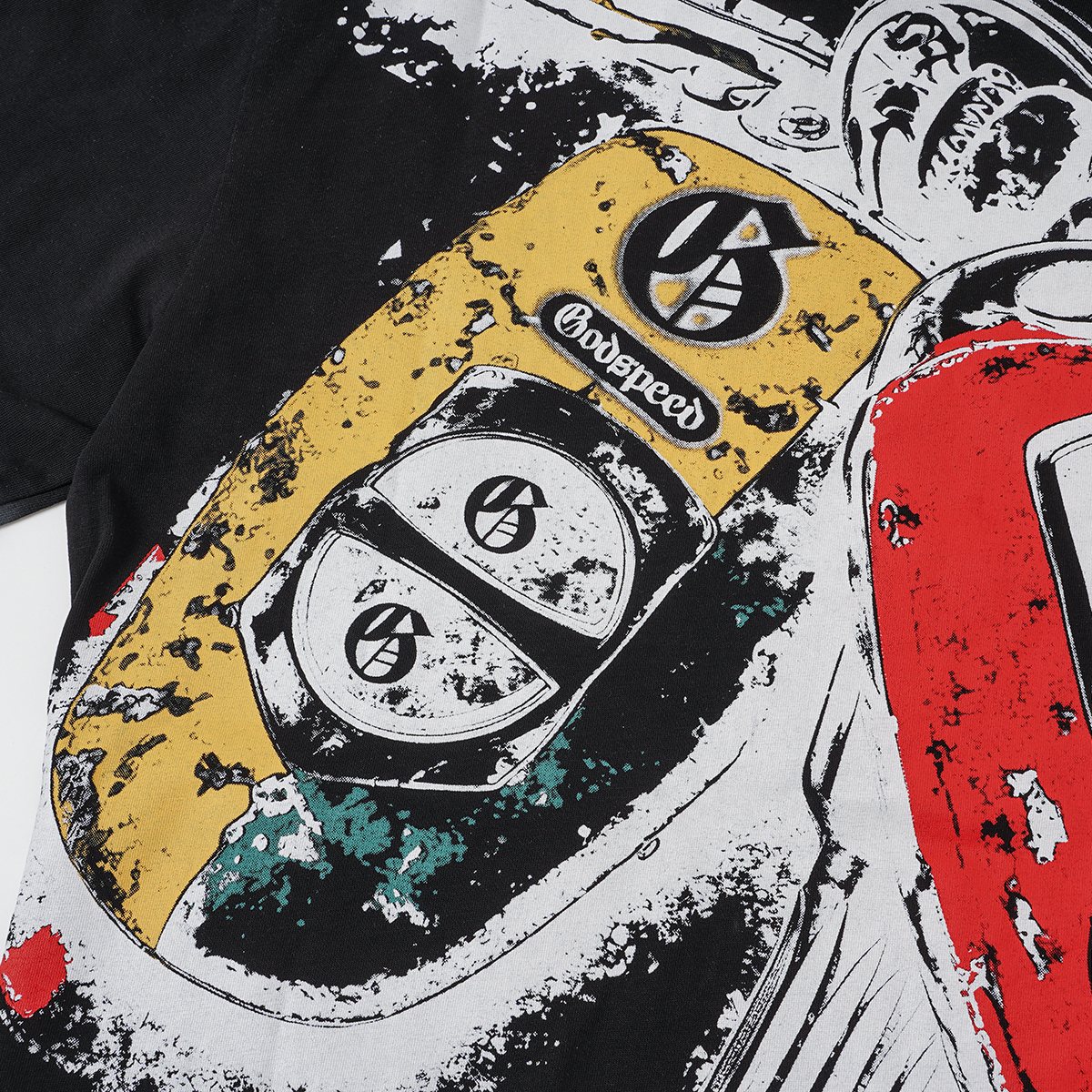 Godspeed Car Key Graphic T-Shirt ¡ª detail