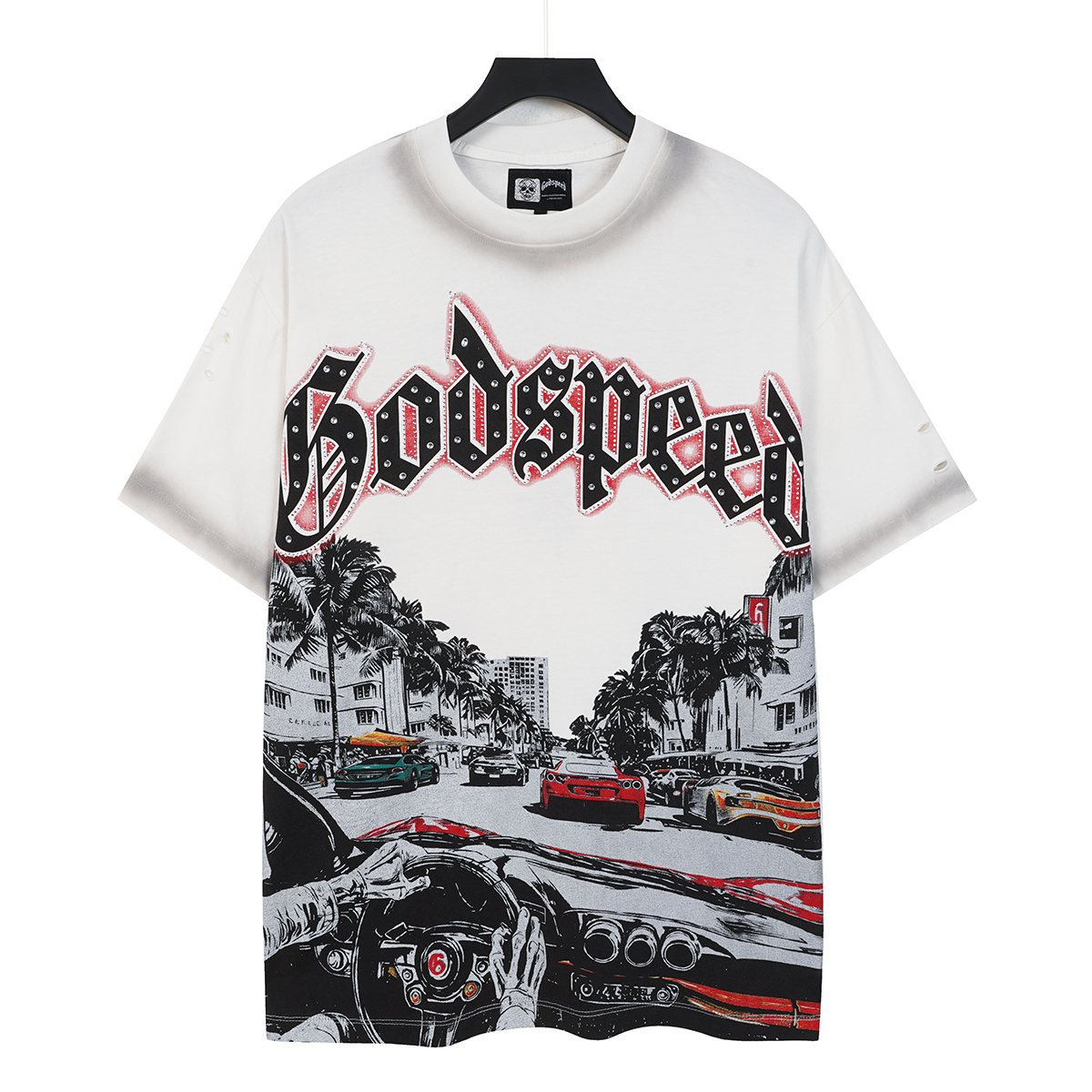 Godspeed Car Key Graphic T-Shirt ¡ª front