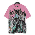 Godspeed Statue & Eye Graphic Short-Sleeve T-Shirt ¡ª hero