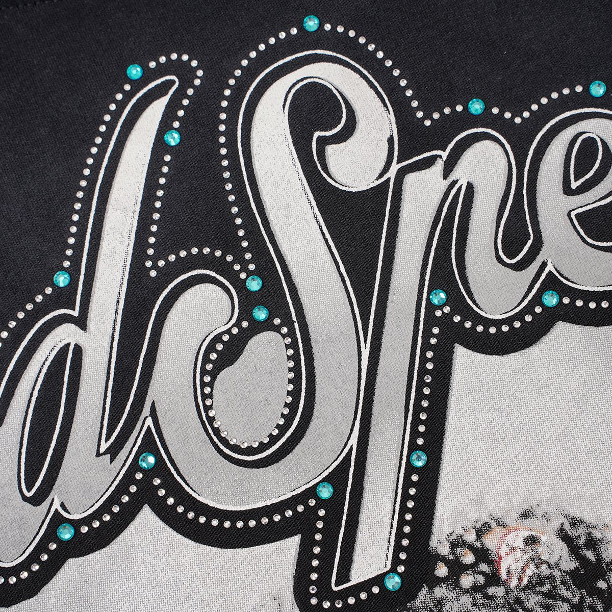 Godspeed Distressed Washed Graphic T-Shirt ¡ª detail