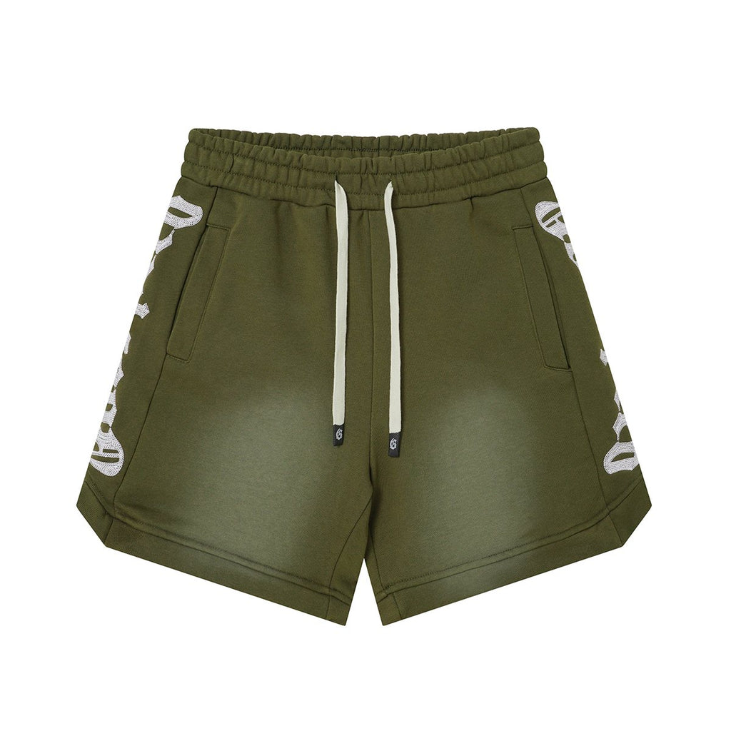 Godspeed Washed Drawstring Shorts ¡ª front