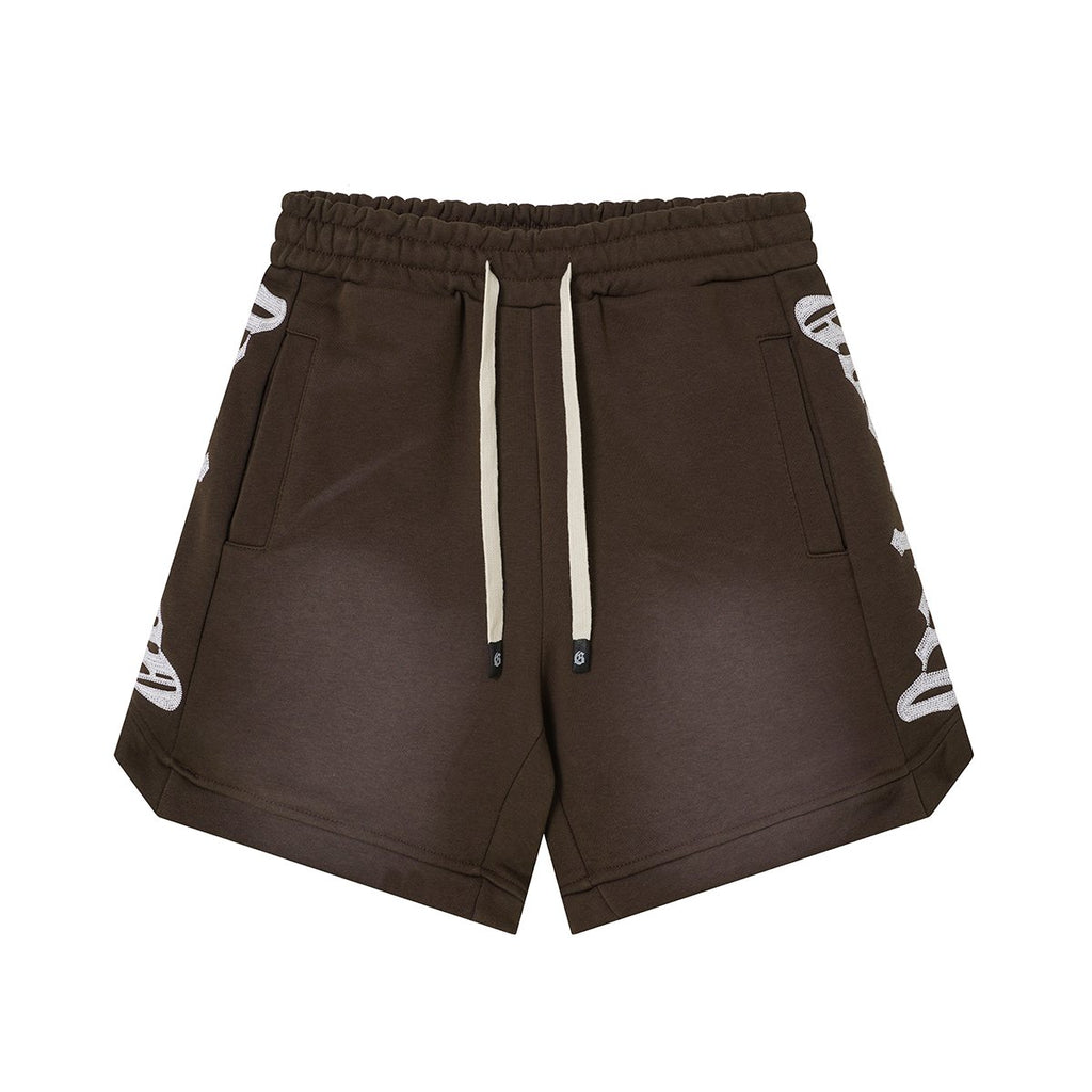 Godspeed Washed Drawstring Shorts ¡ª front