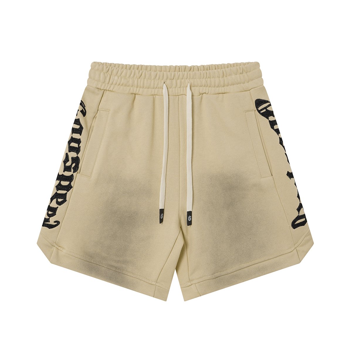 Godspeed Washed Drawstring Shorts ¡ª front