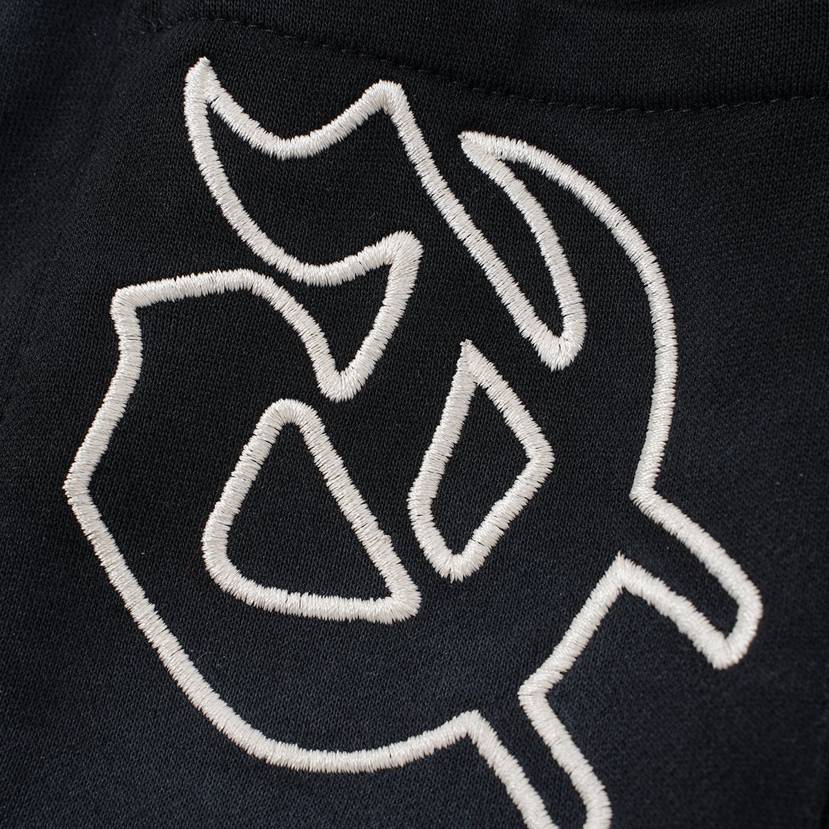 Godspeed Washed Graphic Sweat Shorts ¡ª detail