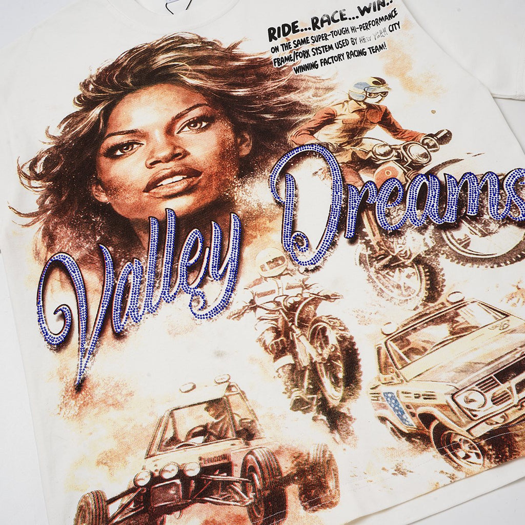 VALLEY Rhinestone Dreams Graphic T-Shirt ¡ª detail