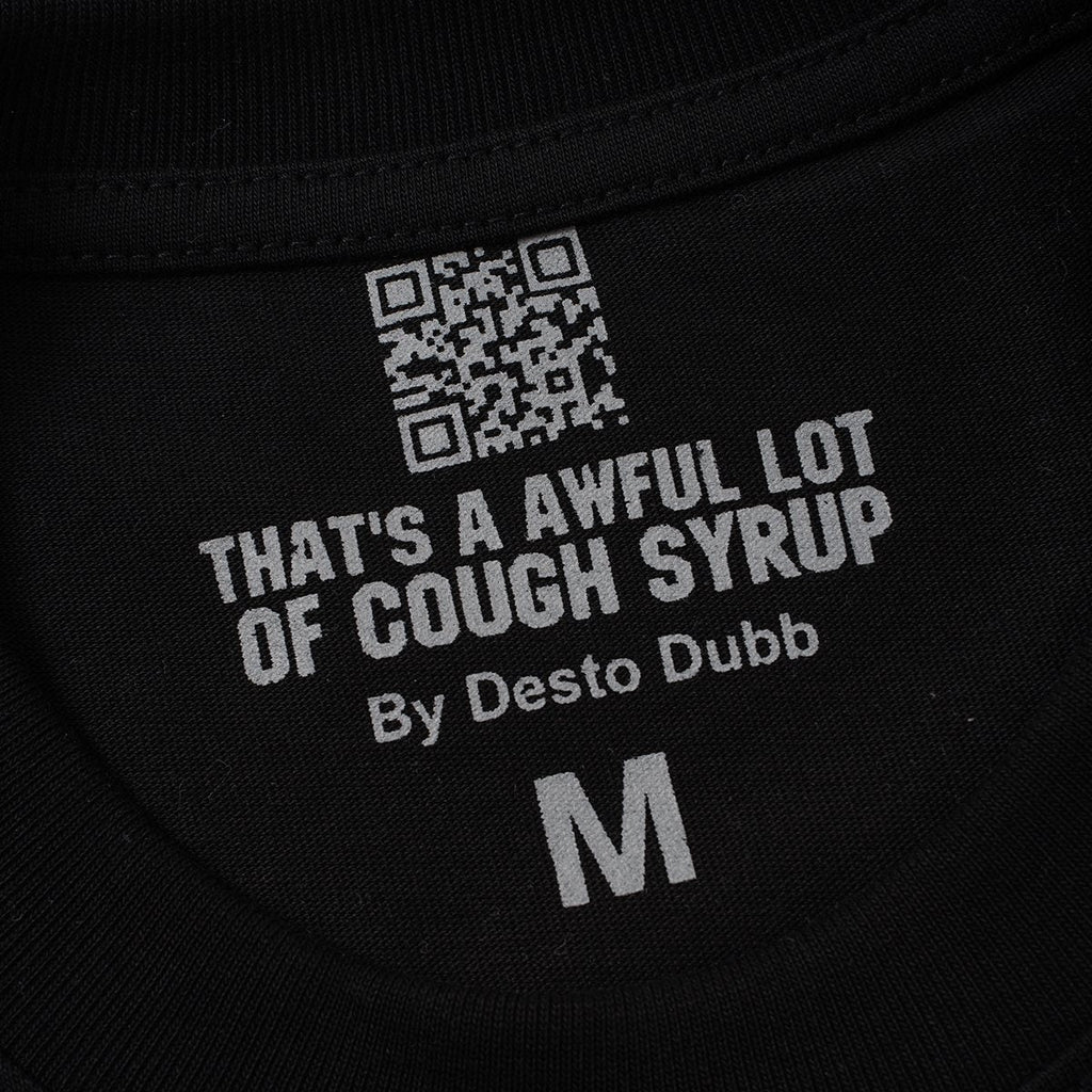 THAT'S A AWFUL LOT OF COUGH SYRUP Rodeo Graphic Short-Sleeve T-Shirt ¡ª neck_label