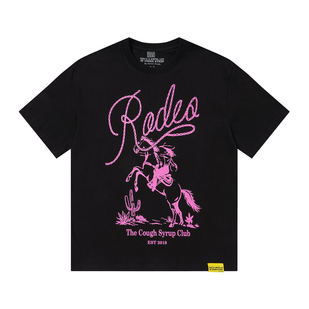 THAT'S A AWFUL LOT OF COUGH SYRUP Rodeo Graphic Short-Sleeve T-Shirt ¡ª hero