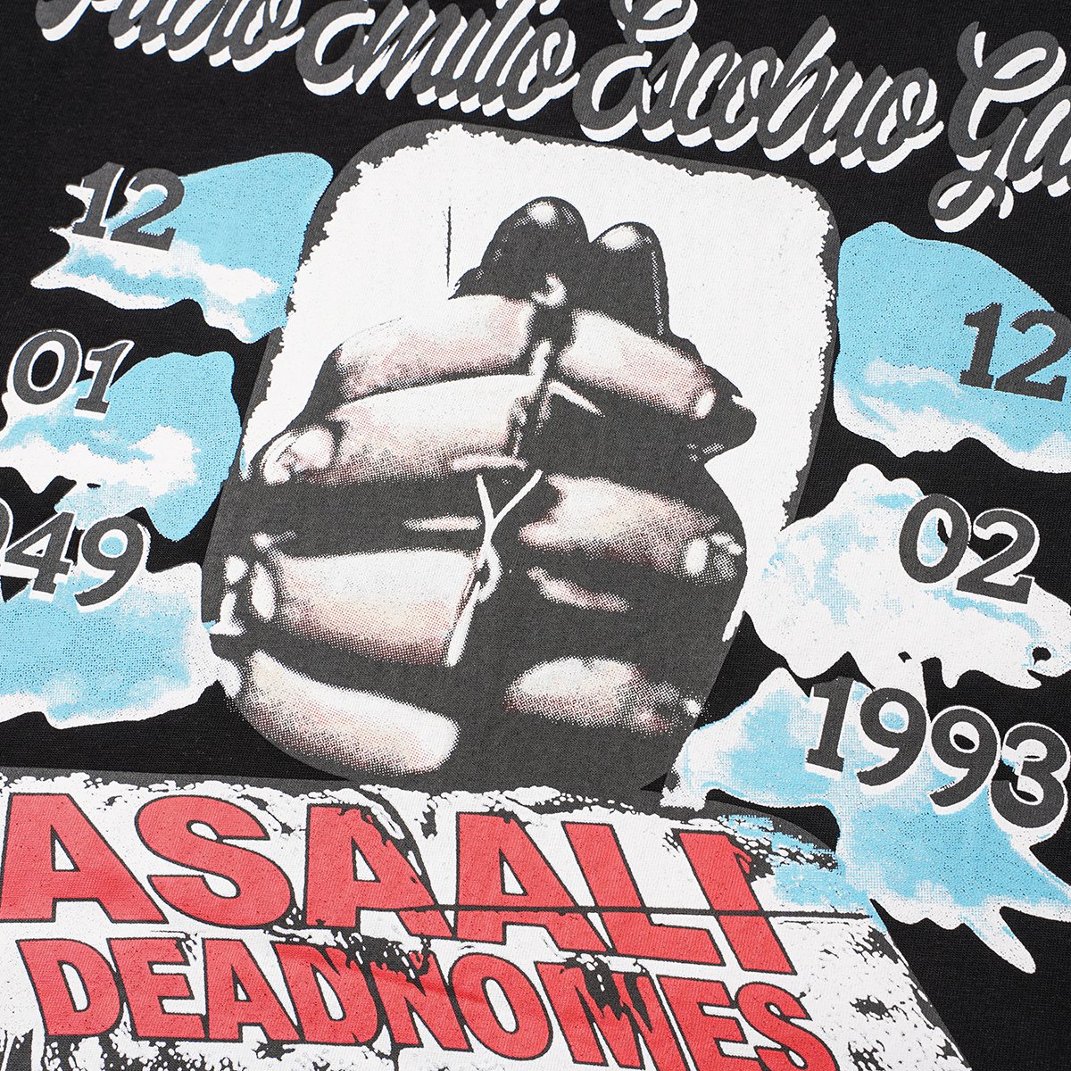 THAT'S A AWFUL LOT OF COUGH SYRUP Pablo Escobar Memorial Graphic T-Shirt ¡ª detail