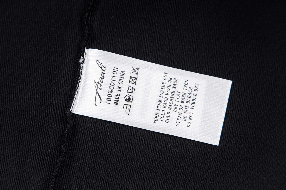 ASAALL Theatrical Mask Graphic T-Shirt ¡ª neck_label