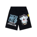 THAT'S A AWFUL LOT OF COUGH SYRUP Black Graphic Shorts ¡ª hero