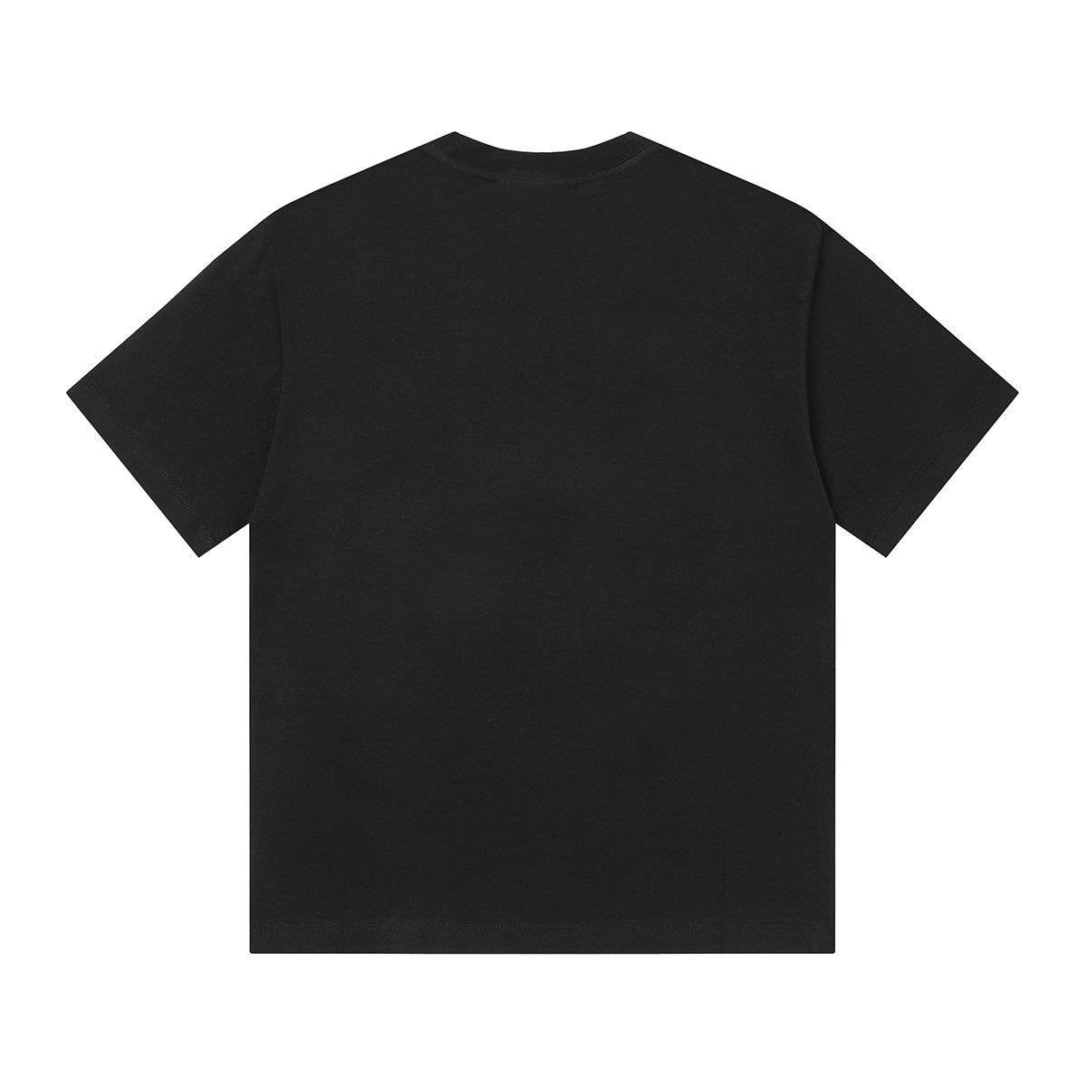 SAINT Black Graphic Short-Sleeve T-Shirt ¡ª back