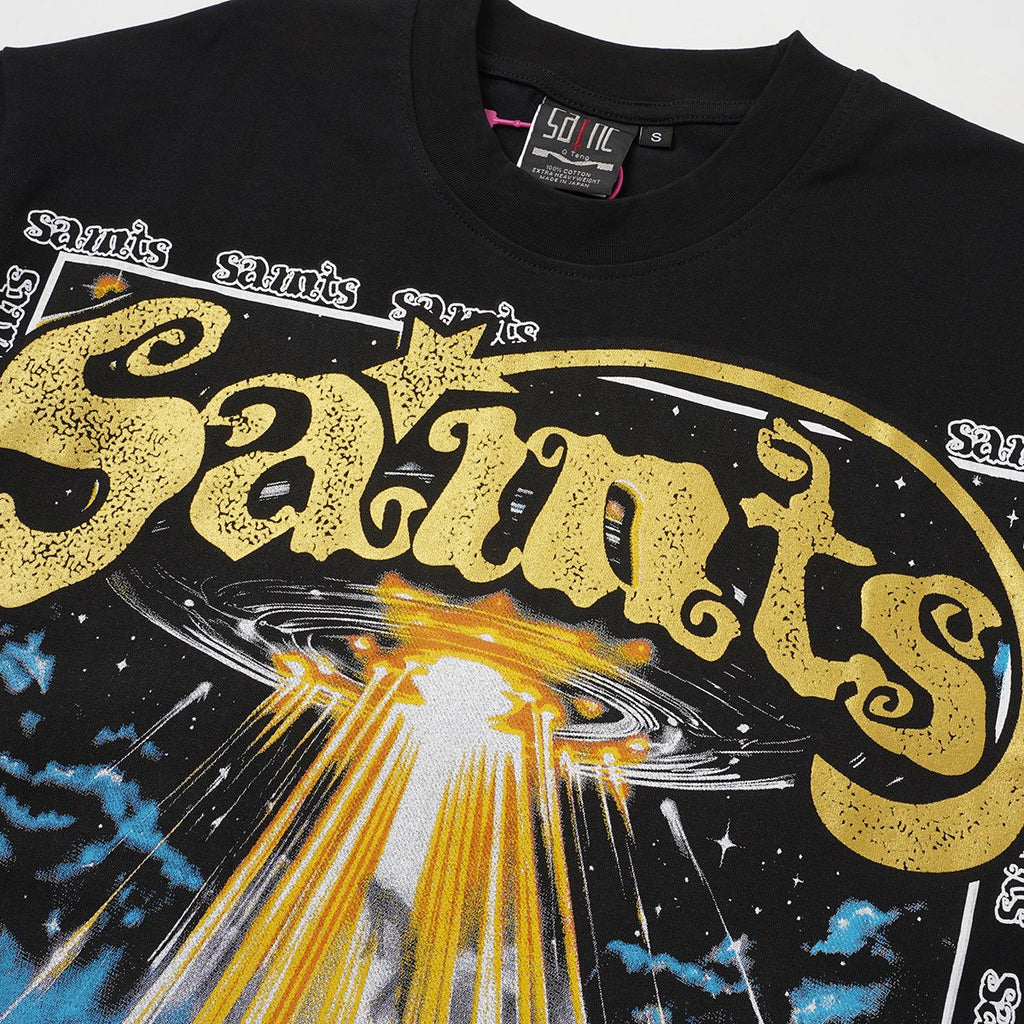 SAINT UFO Alien Graphic Short-Sleeve T-Shirt ¡ª detail