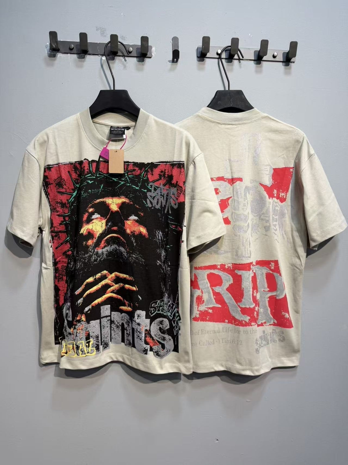 SAINT Portrait Graphic T-Shirt ¡ª context
