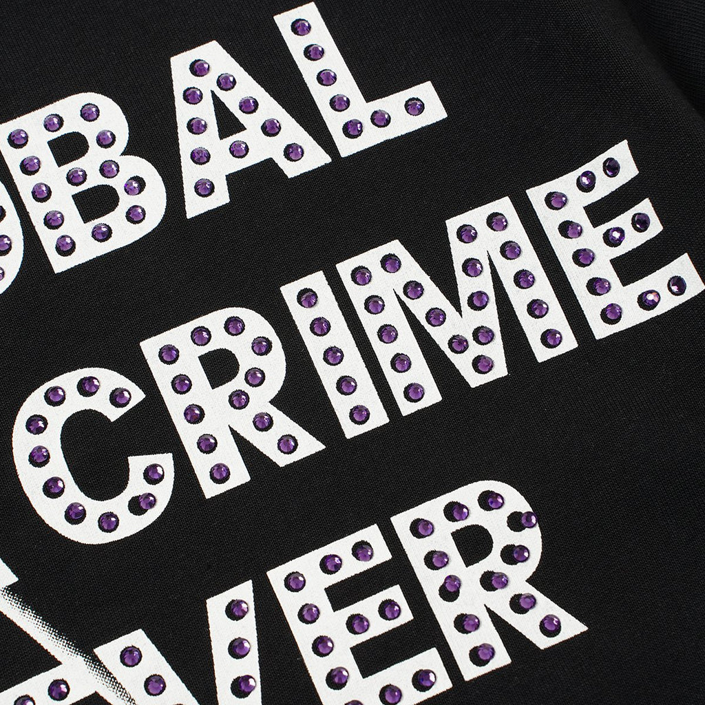 SAINT Rhinestone Graphic Short-Sleeve T-Shirt ¡ª detail