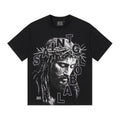 SAINT Rhinestone Graphic Short-Sleeve T-Shirt ¡ª hero