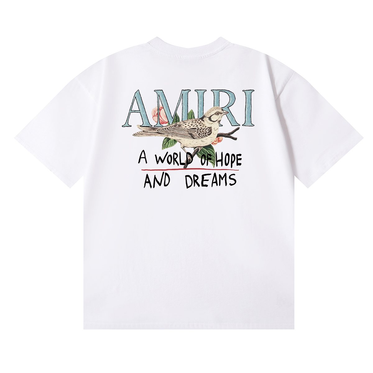 AMIRI Hope and Dreams Bird Graphic T-Shirt ¡ª back