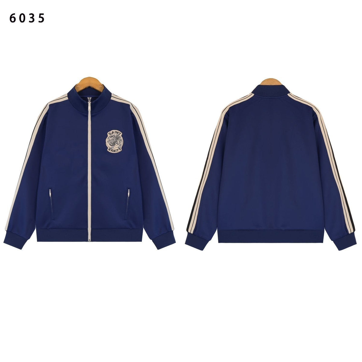 SAINT Side-Stripe Tracksuit Matching Set ¡ª front