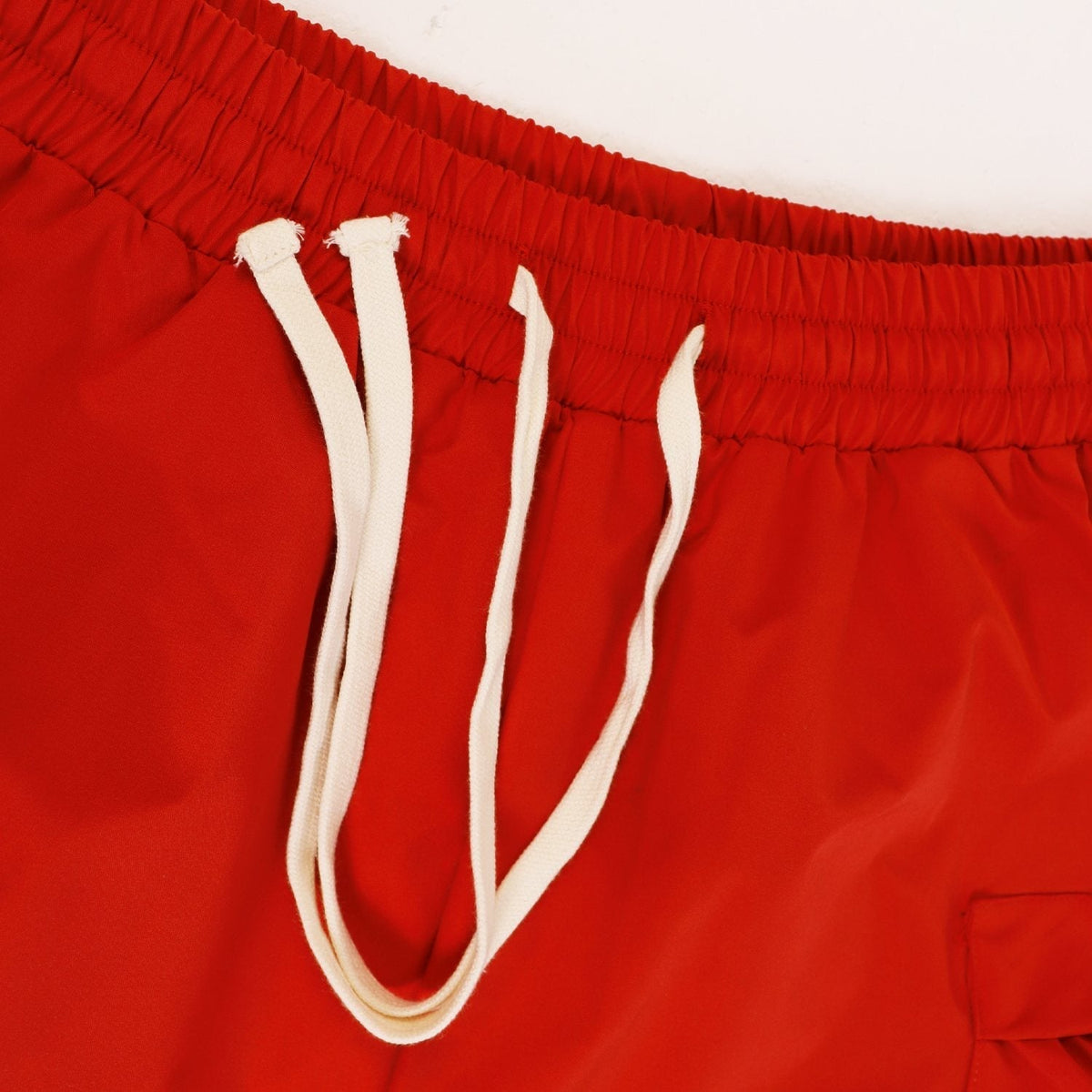 SAINT Vanity Embroidered Snap-Button Cargo Shorts ¡ª detail