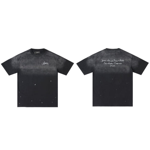 AMIRI Design Studio Paint-Splatter T-Shirt ¡ª front