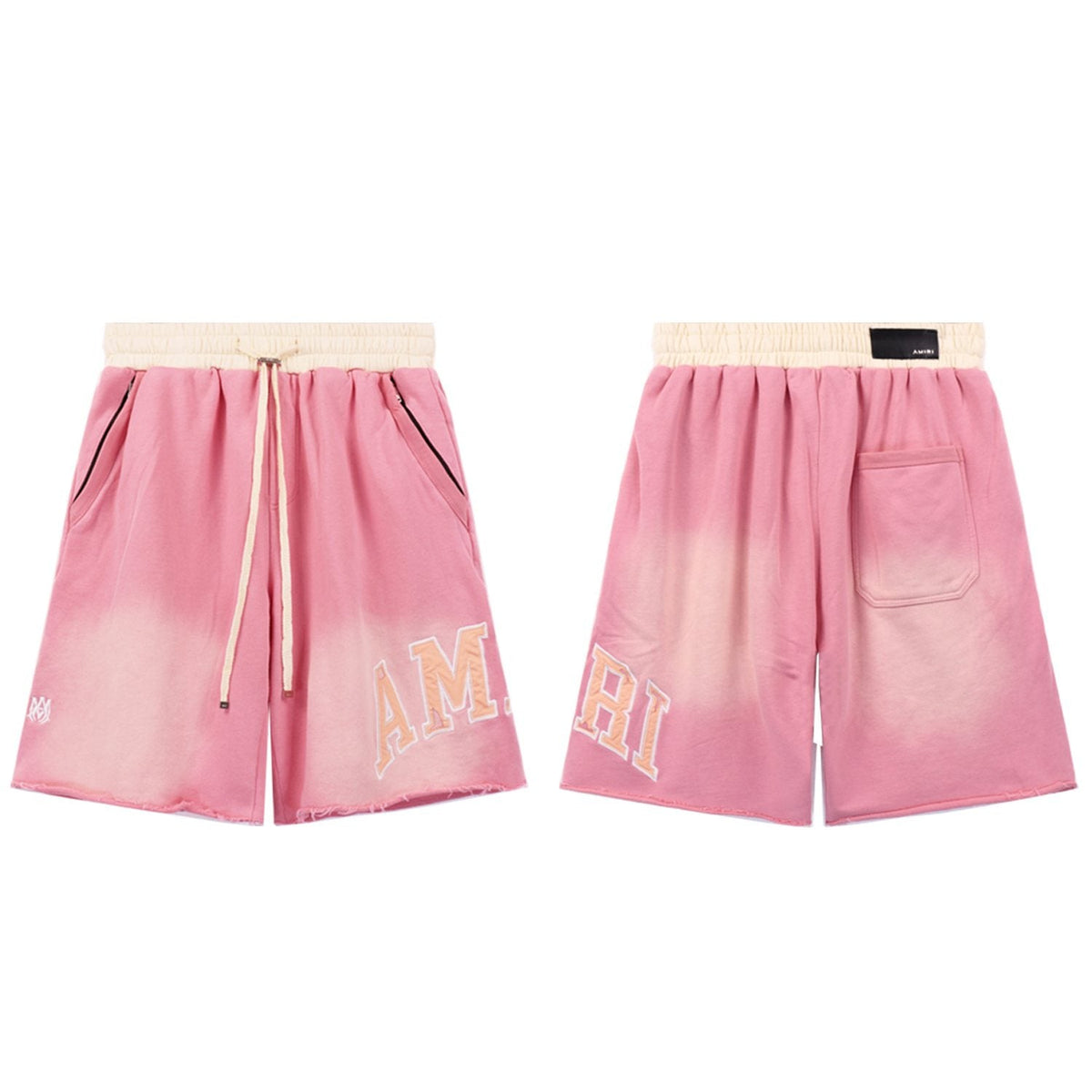 AMIRI Vintage Collegiate Graphic Shorts ¡ª front