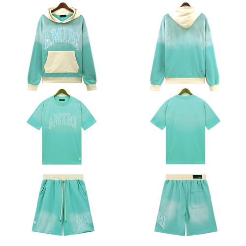 AMIRI Collegiate Wordmark Three-Piece Matching Set ¡ª front