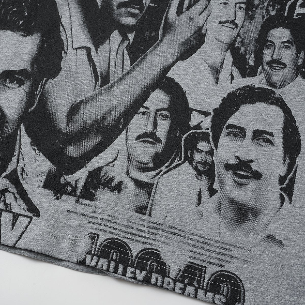 VALLEY Portrait Collage Graphic T-Shirt ¡ª detail
