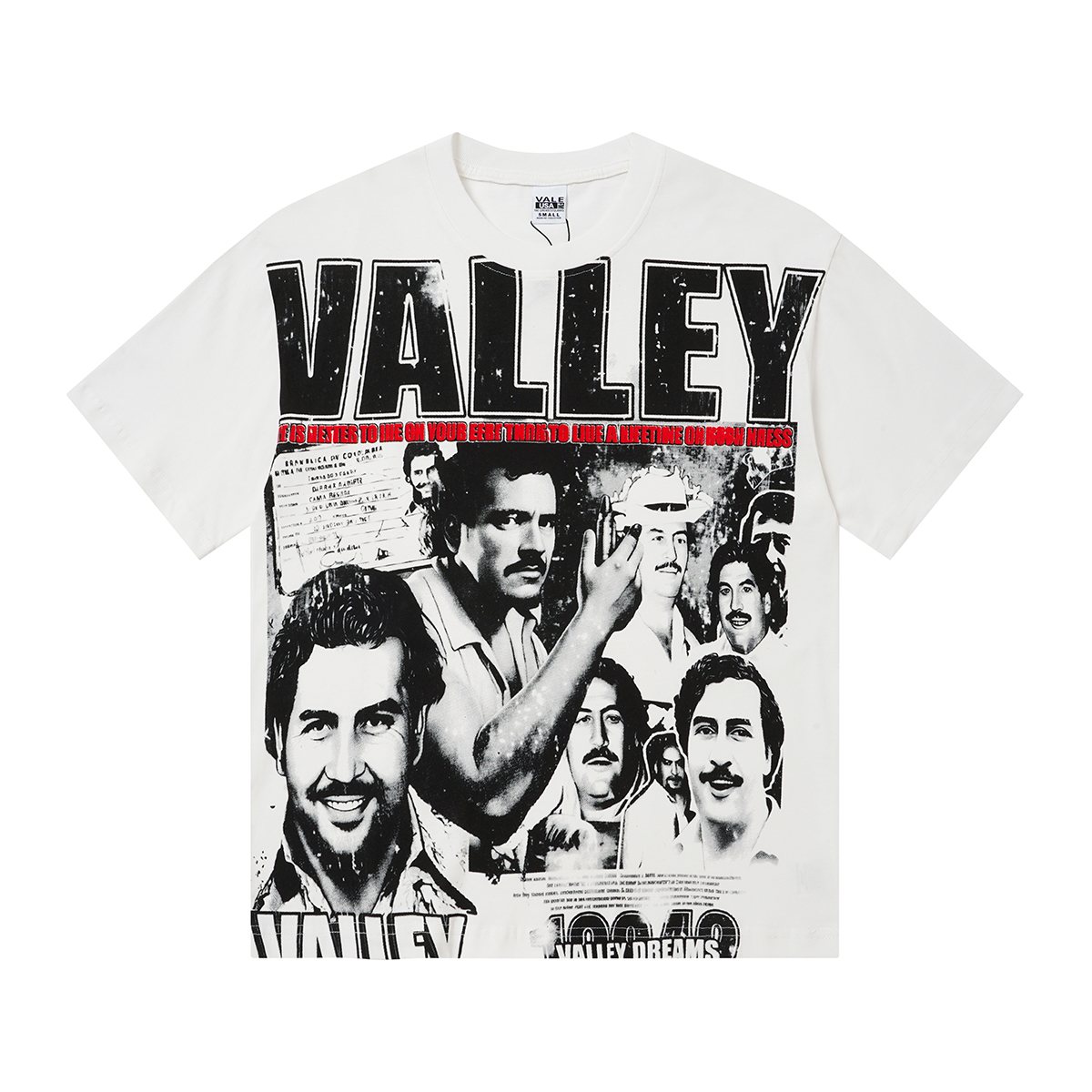 VALLEY Portrait Collage Graphic T-Shirt ¡ª hero