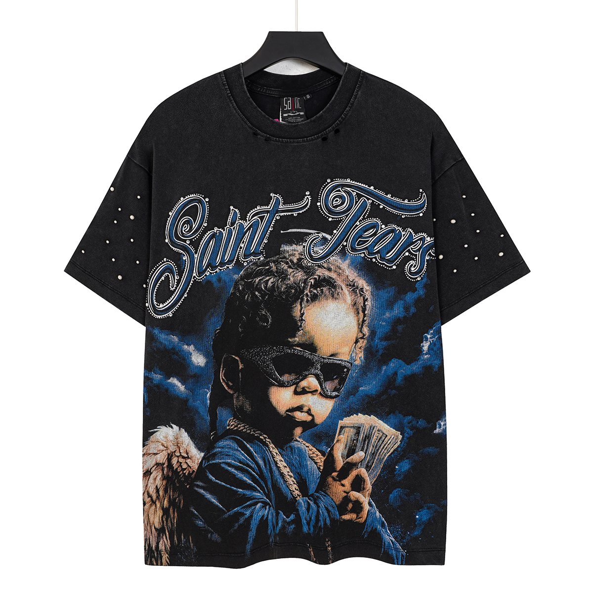SAINT Tears Graphic Short-Sleeve T-Shirt ¡ª front