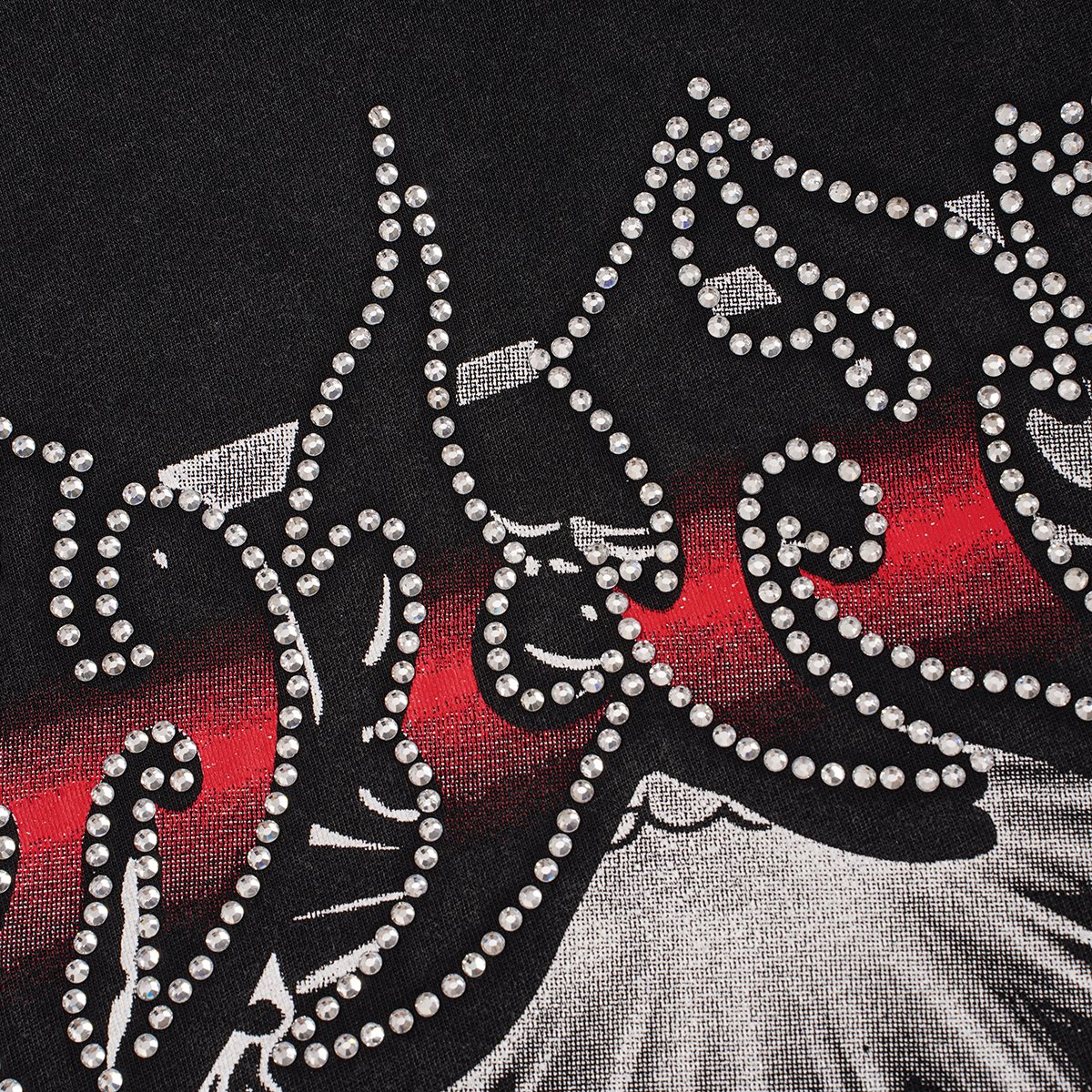 SAINT Angel & Devil 3035 Short-Sleeve Graphic T-Shirt ¡ª detail