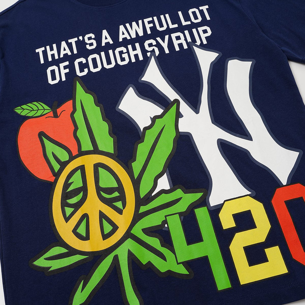 THAT'S A AWFUL LOT OF COUGH SYRUP Front & Back Graphic T-Shirt ¡ª detail