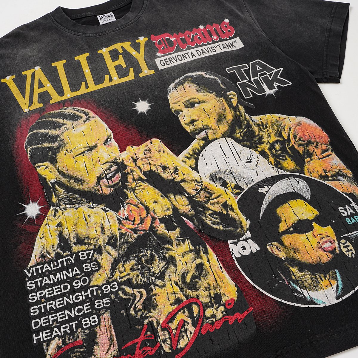 VALLEY Gervonta Davis Tank Graphic T-Shirt ¡ª detail