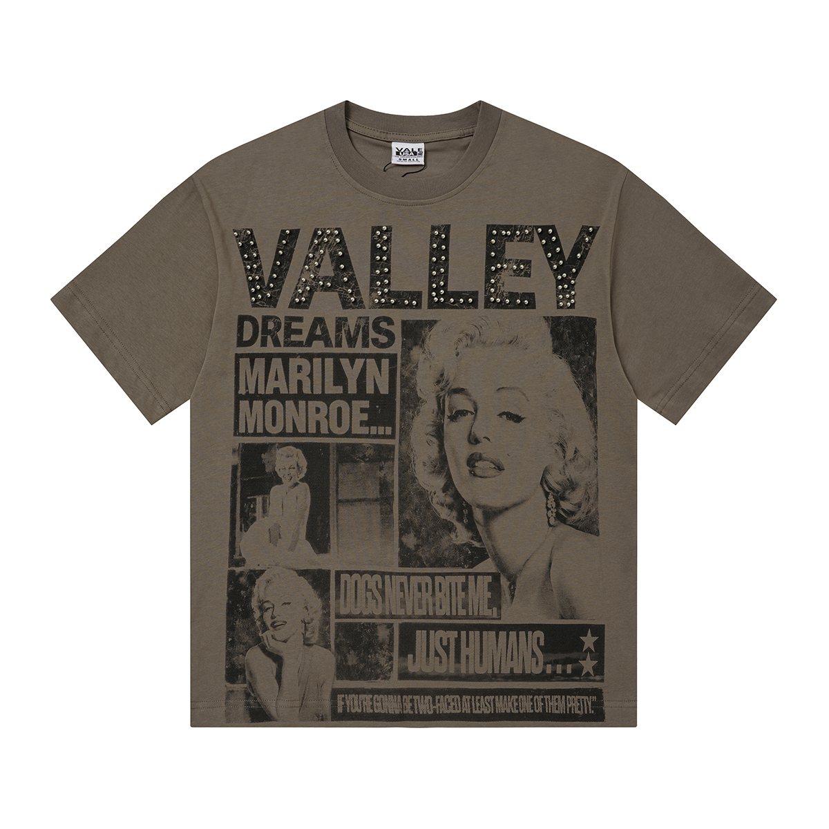 VALLEY Marilyn Monroe Dreams Graphic T-Shirt ¡ª front