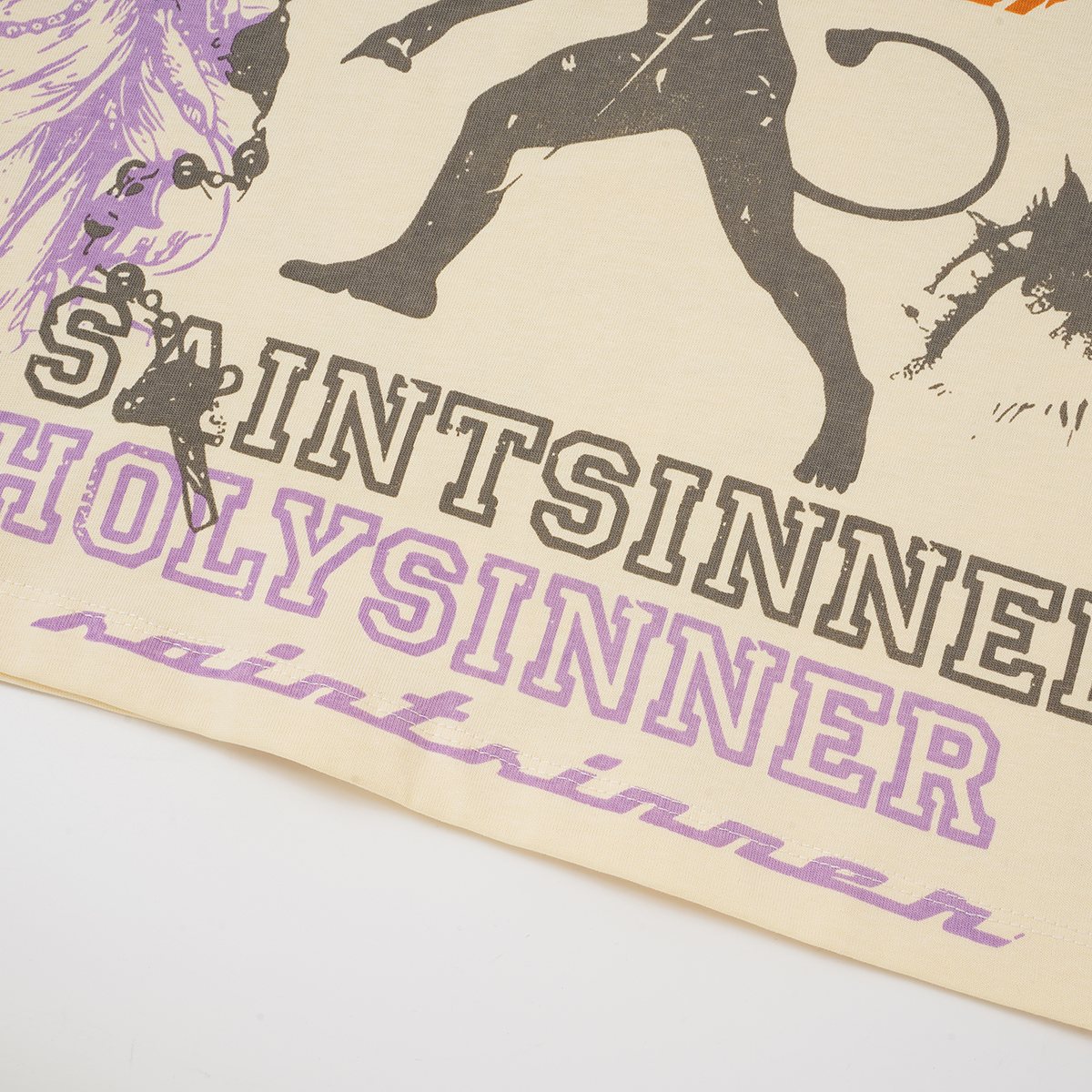 SAINT Cherub & Cross Short-Sleeve T-Shirt ¡ª detail