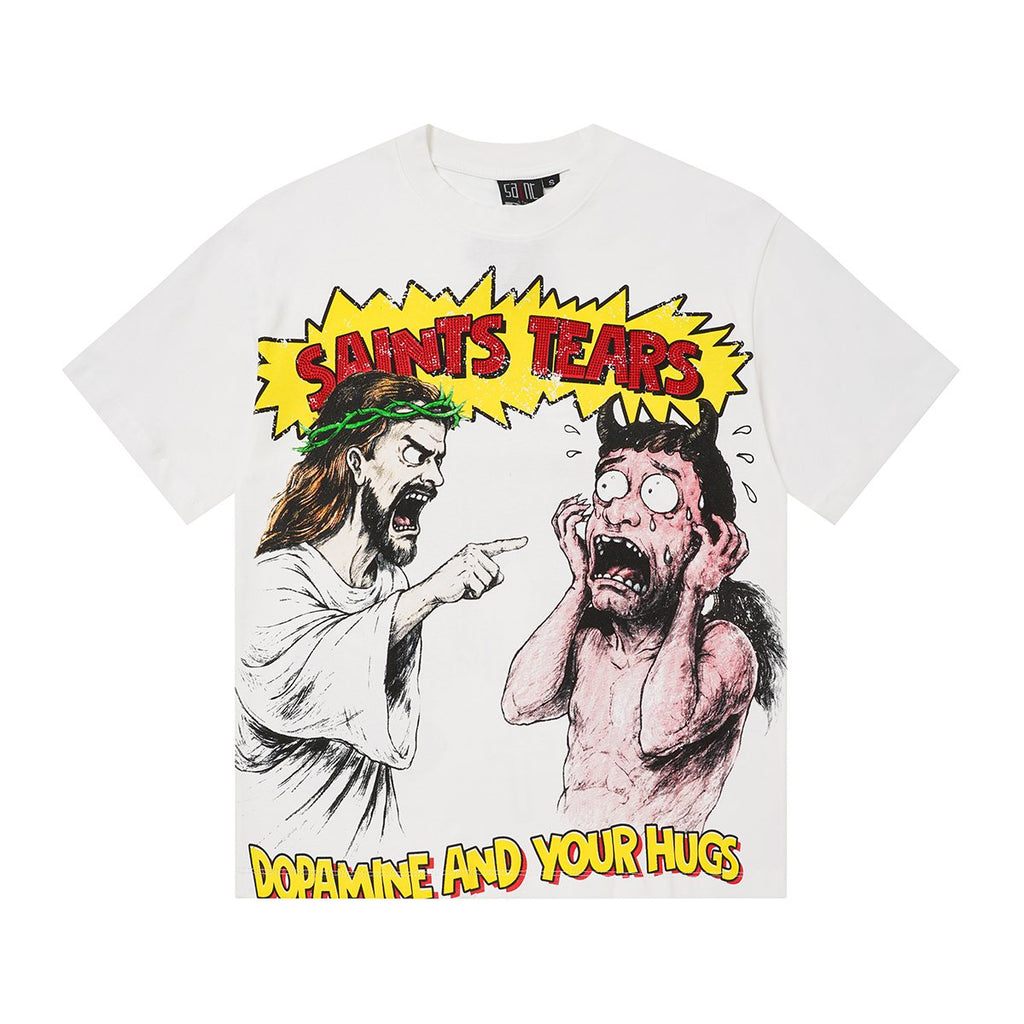 SAINT P53 Rhinestone Graphic T-Shirt ¡ª hero