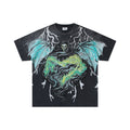 VALE USA Grim Reaper Graphic T-Shirt - Charcoal Black ¡ª hero