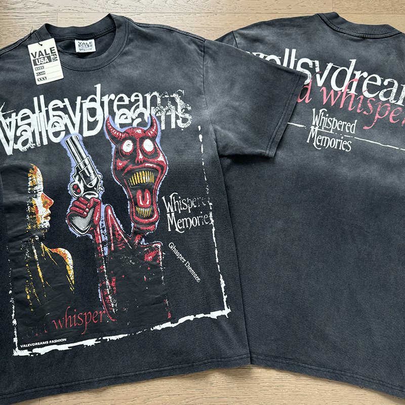 VALE USA Distressed Dreams Graphic T-Shirt ¡ª context