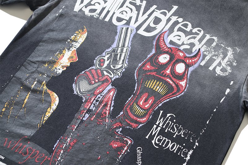 VALE USA Distressed Dreams Graphic T-Shirt ¡ª detail