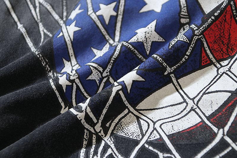 VALE USA Pure Bucket Basketball Graphic T-Shirt ¡ª detail