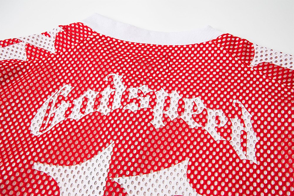 Godspeed Skull K-Back Mesh Long-Sleeve T-Shirt ¡ª detail