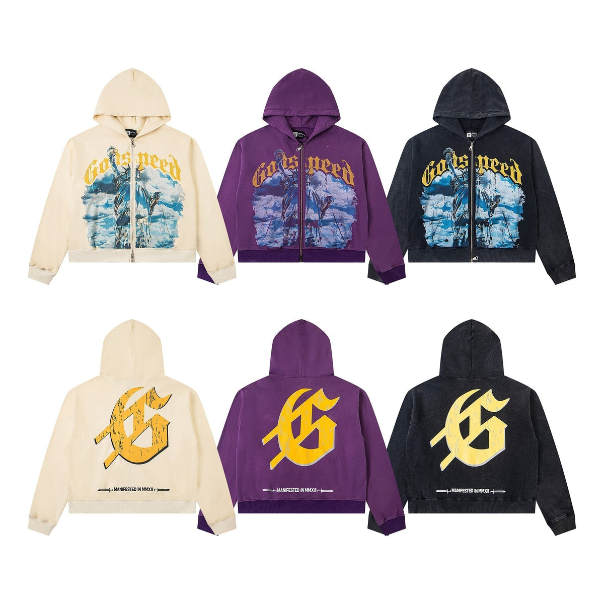 Godspeed Graphic Zip Hoodie ¡ª comparison