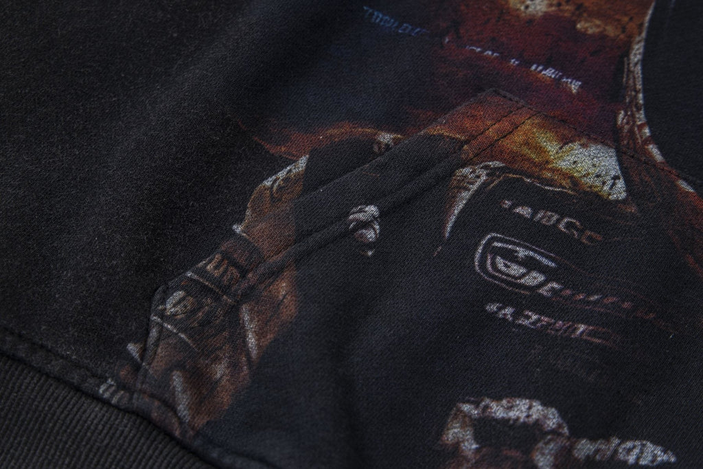 Godspeed Out of Many One Graphic Hoodie ¡ª detail