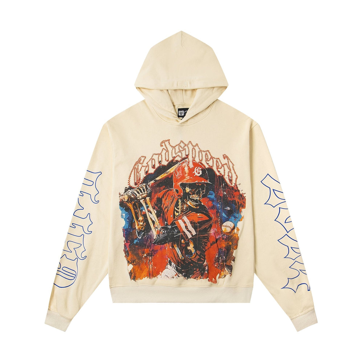 Godspeed E Pluribus Unum Graphic Hoodie - Cream ¡ª hero
